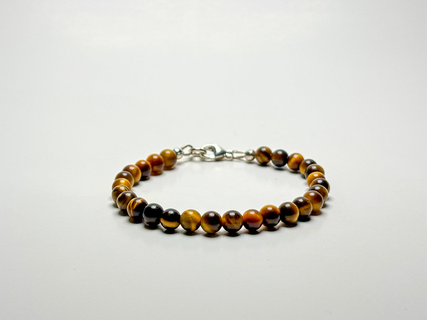 Tiger Eye Bracelet – Sterling Silver or 14k Gold