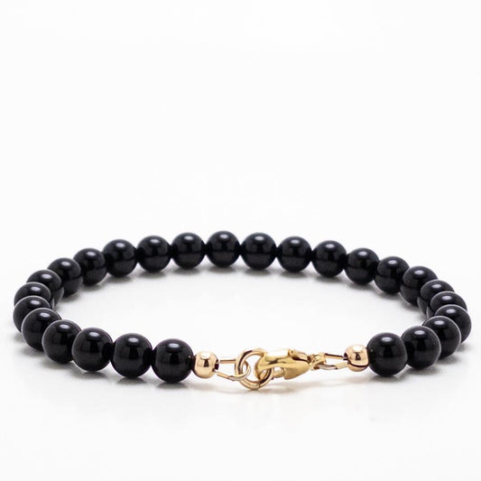 Black Onyx | 14kt Gold